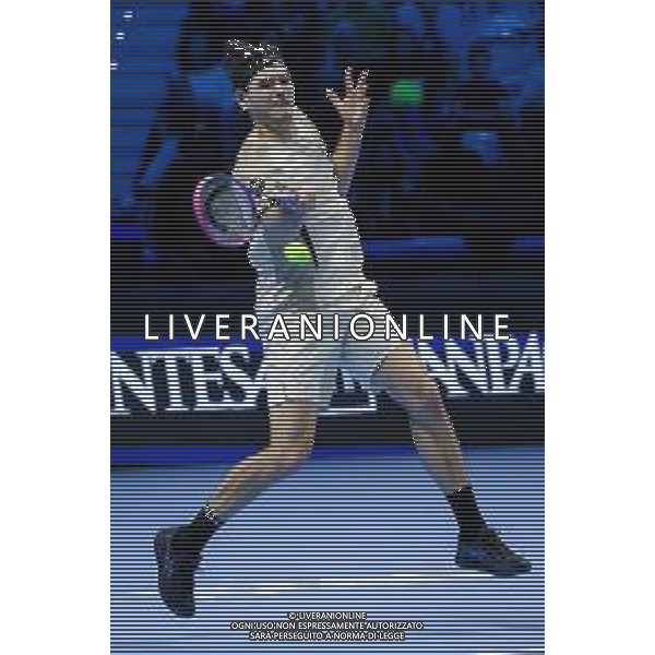 TVRCOR Tennis Nitto Atp Finals 2025 Inalpi Arena Torino 11-11-2025 Round Robin singolare Carlos Alcaraz vs Taylor Fritz nella foto Taylor Fritz (USA) ©TVRCOR Corradin Roberta - AGENZIA ALDO LIVERANI SAS