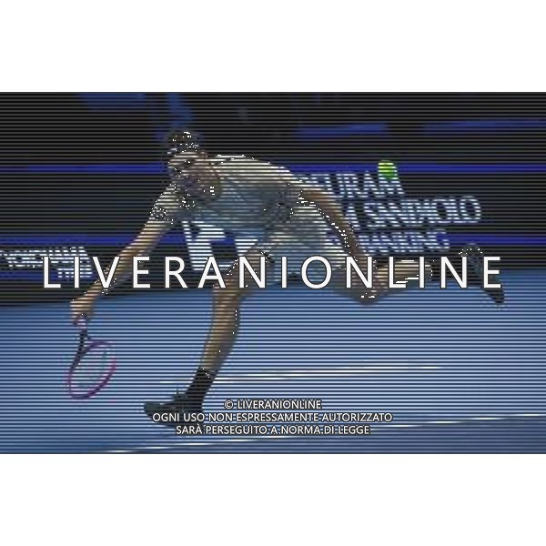 TVRCOR Tennis Nitto Atp Finals 2025 Inalpi Arena Torino 11-11-2025 Round Robin singolare Carlos Alcaraz vs Taylor Fritz nella foto Taylor Fritz (USA) ©TVRCOR Corradin Roberta - AGENZIA ALDO LIVERANI SAS