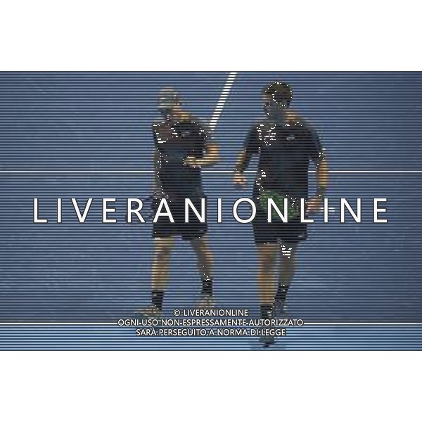 TVRCOR Tennis Nitto Atp Finals 2025 Inalpi Arena Torino 12-11-2025 Round Robin doppio Harri HELIOVAARA (FIN) e Henry PATTEN (GBR) vs Joe SALISBURY (GBR) e Neal SKUPSKI (GBR) nella foto Joe SALISBURY (GBR) and Neal SKUPSKI (GBR) FOTO ROBERTA CORRADIN-AG ALDO LIVERANI SAS