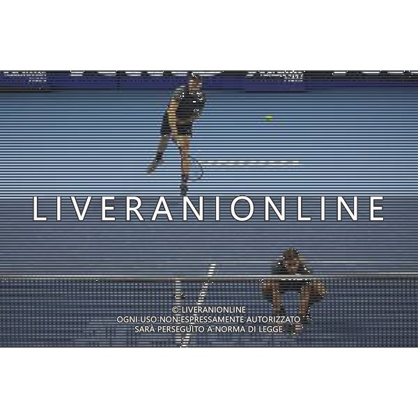 TVRCOR Tennis Nitto Atp Finals 2025 Inalpi Arena Torino 12-11-2025 Round Robin doppio Harri HELIOVAARA (FIN) e Henry PATTEN (GBR) vs Joe SALISBURY (GBR) e Neal SKUPSKI (GBR) nella foto Joe SALISBURY (GBR) and Neal SKUPSKI (GBR) FOTO ROBERTA CORRADIN-AG ALDO LIVERANI SAS