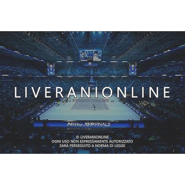 TVRCOR Tennis Nitto Atp Finals 2025 Inalpi Arena Torino 11-11-2025 Round Robin singolare Lorenzo Musetti vs Alex de Minaur nella foto panoramica campo centrale Inalpi Arena FOTO ROBERTA CORRADIN-AG ALDO LIVERANI SAS