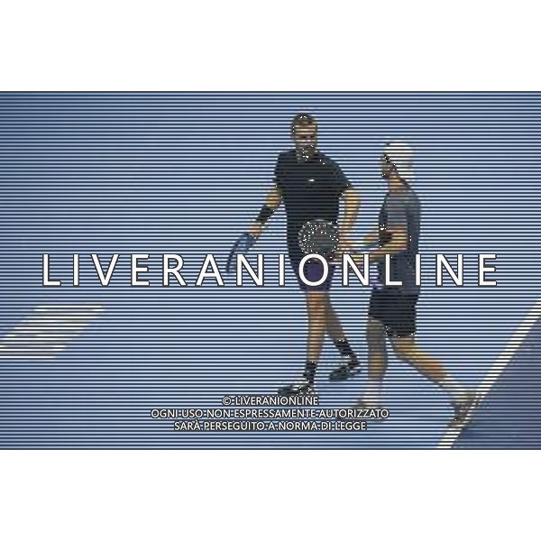 TVRCOR Tennis Nitto Atp Finals 2025 Inalpi Arena Torino 11-11-2025 Round Robin doppio Julian Cash (GBR) e Lloyd Glasspool (GBR) vs Tim Pütz (GER) e Kevin Krawietz (GER) FOTO ROBERTA CORRADIN-AG ALDO LIVERANI SAS