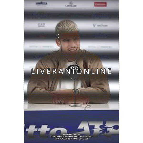 TVRCOR Tennis Nitto Atp Finals 2025 Inalpi Arena Torino 11-11-2025 conferenza stampa dopo la vittoria di Carlos Alcaraz nella foto Carlos Alcaraz (ESP) FOTO ROBERTA CORRADIN-AG ALDO LIVERANI SAS