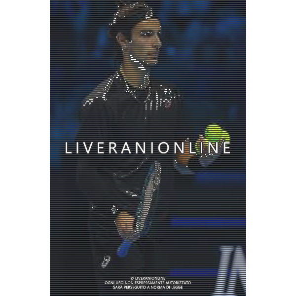 TVRCOR Tennis Nitto Atp Finals 2025 Inalpi Arena Torino 11-11-2025 Round Robin singolare Lorenzo Musetti vs Alex de Minaur nella foto Lorenzo Musetti (ITA) FOTO ROBERTA CORRADIN-AG ALDO LIVERANI SAS