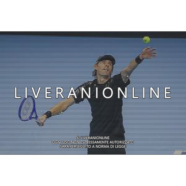 TVRCOR Tennis Nitto Atp Finals 2025 Inalpi Arena Torino 11-11-2025 Round Robin singolare Lorenzo Musetti vs Alex de Minaur nella foto Alex de Minaur (AUS) FOTO ROBERTA CORRADIN-AG ALDO LIVERANI SAS