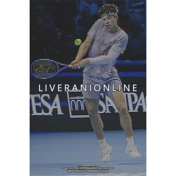 TVRCOR Tennis Nitto Atp Finals 2025 Inalpi Arena Torino 12-11-2025 Round Robin singolare Ben SHELTON (USA) vs Felix AUGER-ALIASSIME (CAN) nella foto Ben SHELTON (USA) ©TVRCOR Roberta Corradin - Agenzia Aldo Liverani Sas