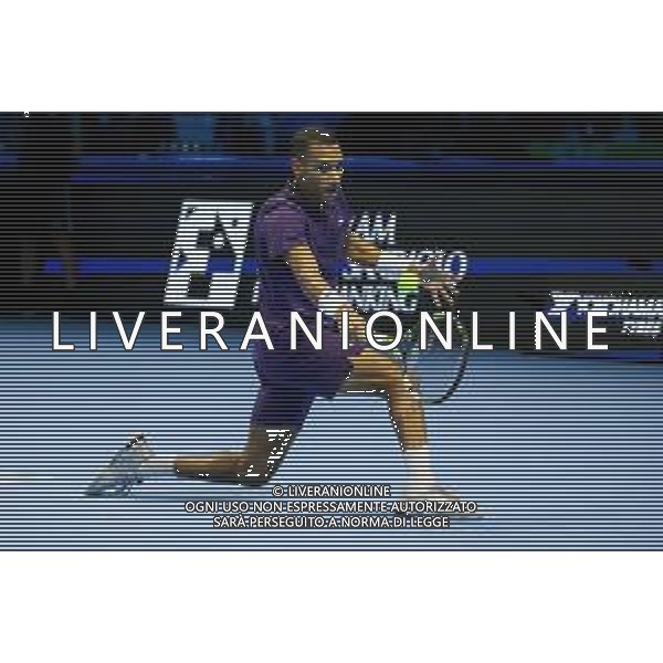 TVRCOR Tennis Nitto Atp Finals 2025 Inalpi Arena Torino 12-11-2025 Round Robin singolare Ben SHELTON (USA) vs Felix AUGER-ALIASSIME (CAN) nella foto Felix AUGER-ALIASSIME (CAN) ©TVRCOR Roberta Corradin - Agenzia Aldo Liverani Sas