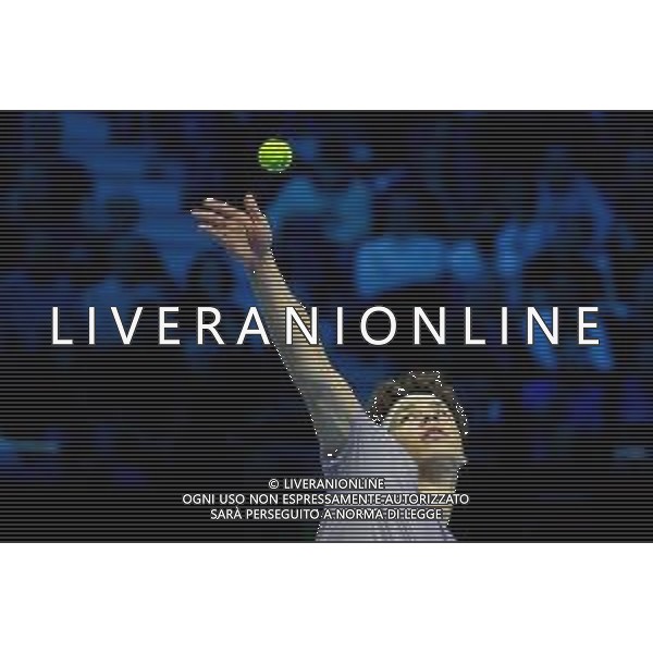 TVRCOR Tennis Nitto Atp Finals 2025 Inalpi Arena Torino 12-11-2025 Round Robin singolare Ben SHELTON (USA) vs Felix AUGER-ALIASSIME (CAN) nella foto Ben SHELTON (USA) ©TVRCOR Roberta Corradin - Agenzia Aldo Liverani Sas