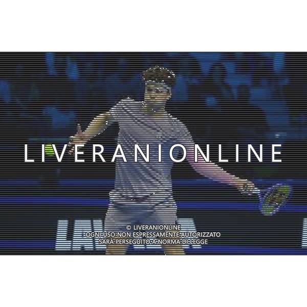 TVRCOR Tennis Nitto Atp Finals 2025 Inalpi Arena Torino 12-11-2025 Round Robin singolare Ben SHELTON (USA) vs Felix AUGER-ALIASSIME (CAN) nella foto Ben SHELTON (USA) ©TVRCOR Roberta Corradin - Agenzia Aldo Liverani Sas