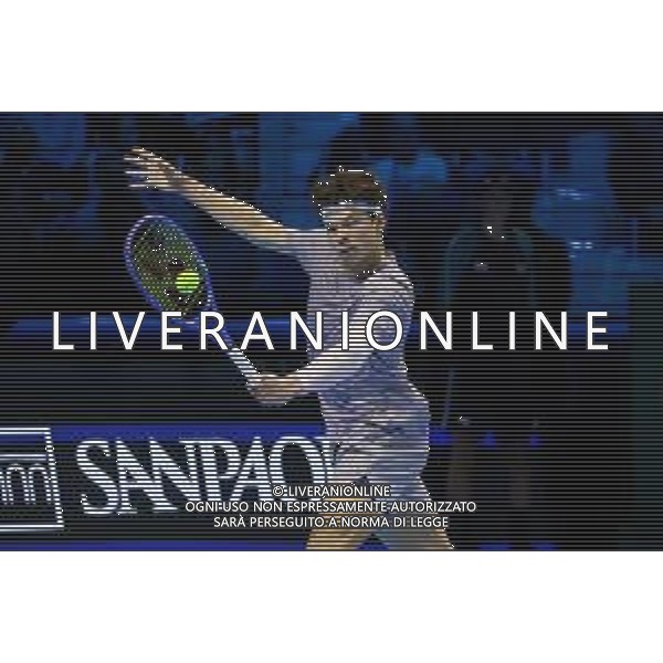 TVRCOR Tennis Nitto Atp Finals 2025 Inalpi Arena Torino 12-11-2025 Round Robin singolare Ben SHELTON (USA) vs Felix AUGER-ALIASSIME (CAN) nella foto Ben SHELTON (USA) ©TVRCOR Roberta Corradin - Agenzia Aldo Liverani Sas