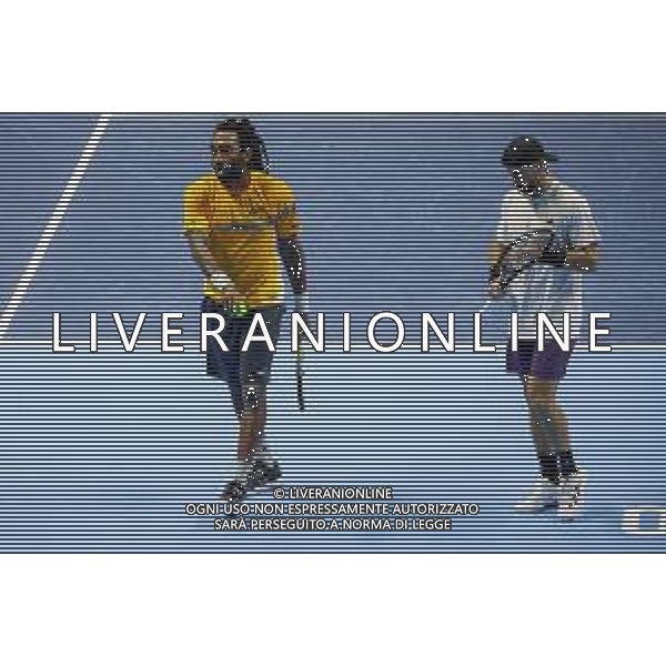 TVRCOR Tennis Nitto Atp Finals 2025 Inalpi Arena Torino 12-11-2025 Round Robin doppio Marcelo Arevalo (ESA) e Mate Pavic (CRO) vs Christian HARRISON (USA) e Evan KING (USA) nella foto HARRISON (USA) e Evan KING (USA) ©TVRCOR Corradin Roberta - Agenzia Aldo Liverani Sas