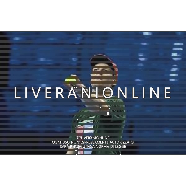 TVRCOR Tennis Nitto Atp Finals 2025 Inalpi Arena Torino 12-11-2025 allenamento Jannik Sinner (ITA) prima del match singolare nella foto Jannik Sinner (ITA) ©TVRCOR Corradin Roberta - Agenzia Aldo Liverani Sas