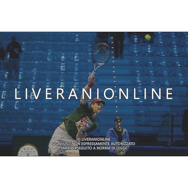 TVRCOR Tennis Nitto Atp Finals 2025 Inalpi Arena Torino 12-11-2025 allenamento Jannik Sinner (ITA) prima del match singolare nella foto Jannik Sinner (ITA) ©TVRCOR Corradin Roberta - Agenzia Aldo Liverani Sas