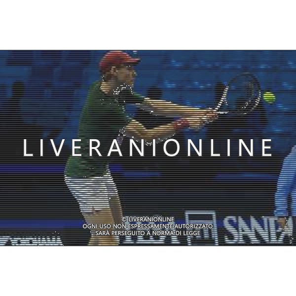 TVRCOR Tennis Nitto Atp Finals 2025 Inalpi Arena Torino 12-11-2025 allenamento Jannik Sinner (ITA) prima del match singolare nella foto Jannik Sinner (ITA) ©TVRCOR Corradin Roberta - Agenzia Aldo Liverani Sas