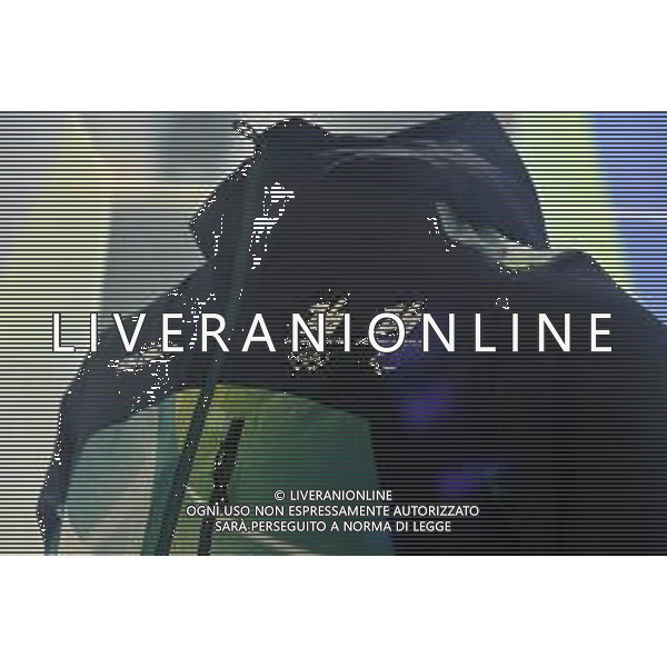 TVRG Divise volontari Milano Cortina 2026 nella foto le divise Milano 12-11-2025 Presentate le divise per i volontari che lavoreranno ai Giochi Olimpici invernali Milano Cortina 2026 foto Roberto Garavaglia/Agenzia Aldo Liverani sas