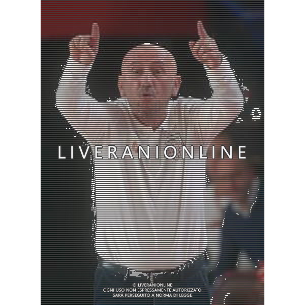 IMOLA 12 11 2025 UP ANDREA COSTA BASKET-BENAQUISTA ASSICURAZIONI LATINA SERIE B1 NELLA FOTO LUCA DALMONTE ALLENATORE UP ANDREA COSTA IMOLA ©SANNA - AGENZIA ALDO LIVERANI SAS