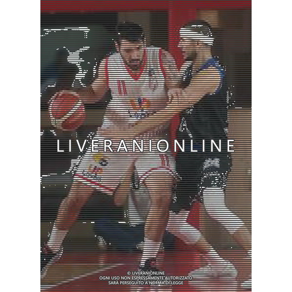 IMOLA 12 11 2025 UP ANDREA COSTA BASKET-BENAQUISTA ASSICURAZIONI LATINA SERIE B1 NELLA FOTO GIACOMO FILIPPINI UP ANDREA COSTA BASKET IMOLA ©SANNA - AGENZIA ALDO LIVERANI SAS