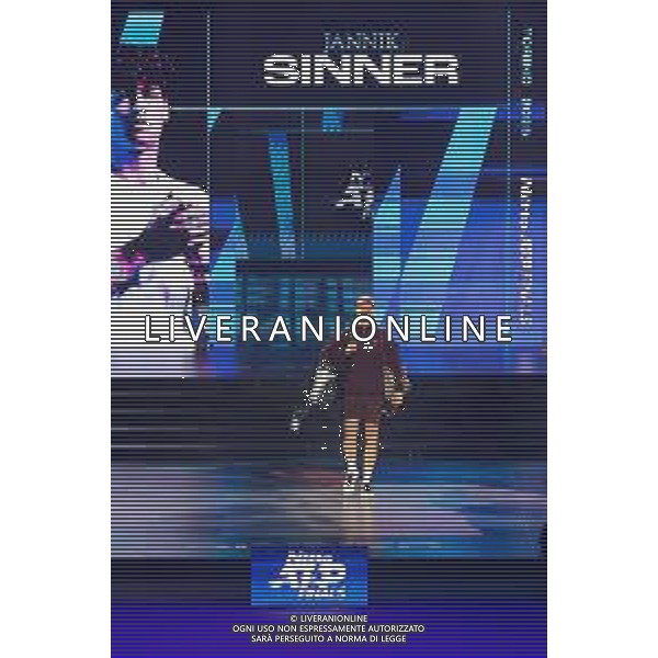 TVRCOR Tennis Nitto Atp Finals 2025 Inalpi Arena Torino 12-11-2025 Round Robin singolo Jannik Sinner (ITA) vs Alexander ZVEREV (GER) nella foto Jannik Sinner ©TVRCOR Corradin Roberta - AGENZIA ALDO LIVERANI SAS