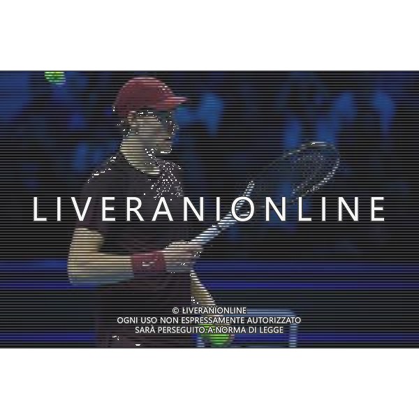 TVRCOR Tennis Nitto Atp Finals 2025 Inalpi Arena Torino 12-11-2025 Round Robin singolo Jannik Sinner (ITA) vs Alexander ZVEREV (GER) nella foto Jannik Sinner ©TVRCOR Corradin Roberta - Agenzia Aldo Liverani Sas