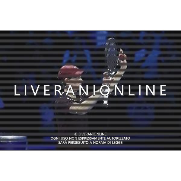 TVRCOR Tennis Nitto Atp Finals 2025 Inalpi Arena Torino 12-11-2025 Round Robin singolo Jannik Sinner (ITA) vs Alexander ZVEREV (GER) nella foto esultanza Jannik Sinner ©TVRCOR Corradin Roberta - Agenzia Aldo Liverani Sas