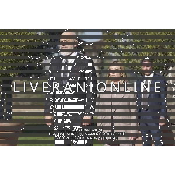 Roma 13 Novembre 2025 Il Presidente del Consiglio Giorgia Meloni partecipa al I Vertice Intergovernativo Italia-Albania. Nella Foto: Giorgia Meloni, Edi Rama Foto Credit: Andrea Bracaglia- AGENZIA ALDO LIVERANI SAS