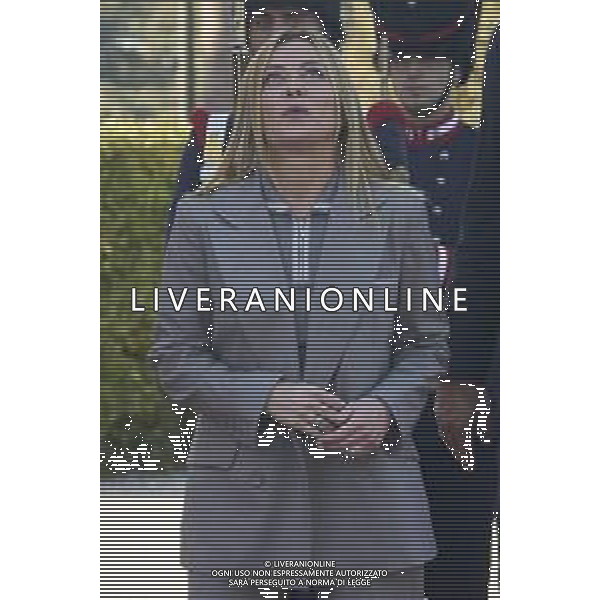 Roma 13 Novembre 2025 Il Presidente del Consiglio Giorgia Meloni partecipa al I Vertice Intergovernativo Italia-Albania. Nella Foto: Giorgia Meloni, Foto Credit: Andrea Bracaglia- AGENZIA ALDO LIVERANI SAS