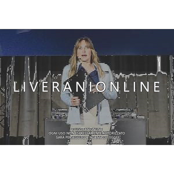 TVRG Divise volontari Milano Cortina 2026 nella foto Marta Pagnini Milano 12-11-2025 Presentate le divise per i volontari che lavoreranno ai Giochi Olimpici invernali Milano Cortina 2026 foto Roberto Garavaglia/Agenzia Aldo Liverani sas