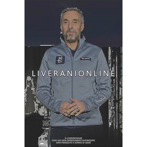 TVRG Divise volontari Milano Cortina 2026 nella foto Andrea Varnier Milano 12-11-2025 Presentate le divise per i volontari che lavoreranno ai Giochi Olimpici invernali Milano Cortina 2026 foto Roberto Garavaglia/Agenzia Aldo Liverani sas