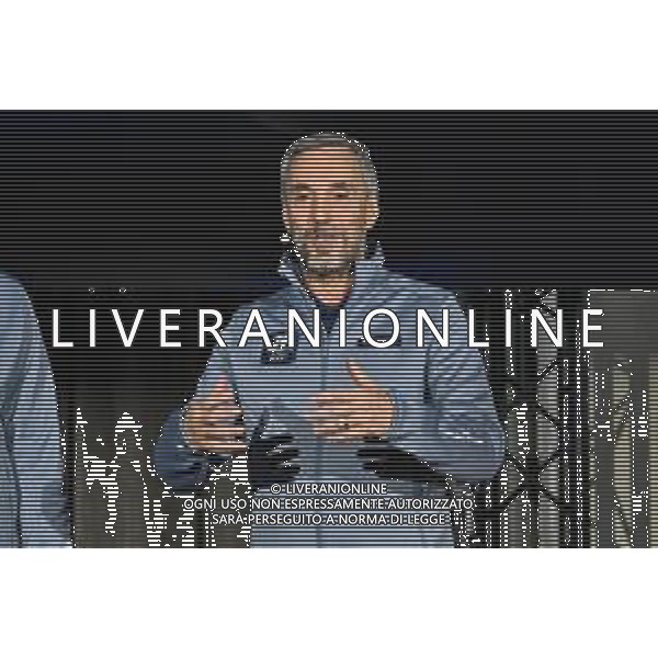 TVRG Divise volontari Milano Cortina 2026 nella foto Andrea Varnier Milano 12-11-2025 Presentate le divise per i volontari che lavoreranno ai Giochi Olimpici invernali Milano Cortina 2026 foto Roberto Garavaglia/Agenzia Aldo Liverani sas