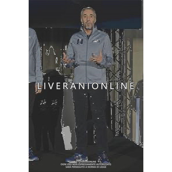 TVRG Divise volontari Milano Cortina 2026 nella foto Andrea Varnier Milano 12-11-2025 Presentate le divise per i volontari che lavoreranno ai Giochi Olimpici invernali Milano Cortina 2026 foto Roberto Garavaglia/Agenzia Aldo Liverani sas