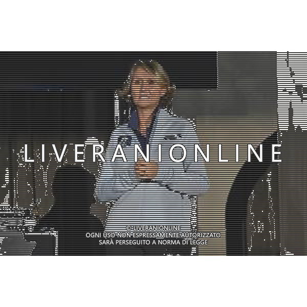 TVRG Divise volontari Milano Cortina 2026 nella foto Raffaella Paniè Milano 12-11-2025 Presentate le divise per i volontari che lavoreranno ai Giochi Olimpici invernali Milano Cortina 2026 foto Roberto Garavaglia/Agenzia Aldo Liverani sas