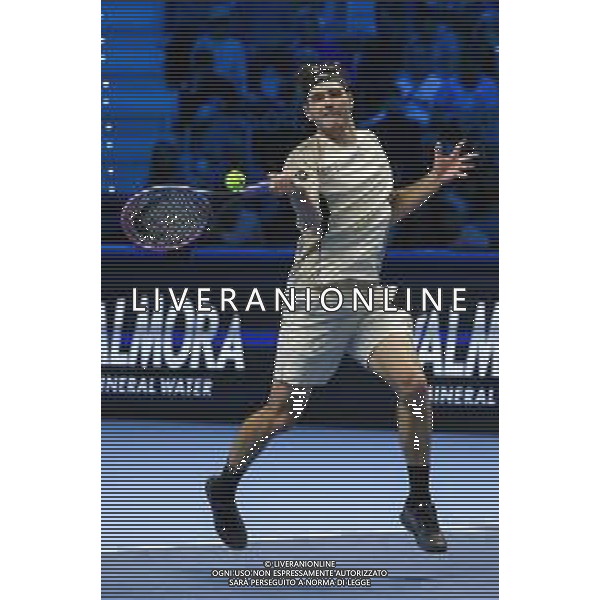 TVRCOR Tennis Nitto Atp Finals 2025 Inalpi Arena Torino 12-11-2025 Round Robin singolare Carlos Alcaraz (ESP) vs Taylor Fritz (USA) nella foto Taylor Fritz (USA) ©TVRCOR Roberta Corradin - AGENZIA ALDO LIVERANI SAS