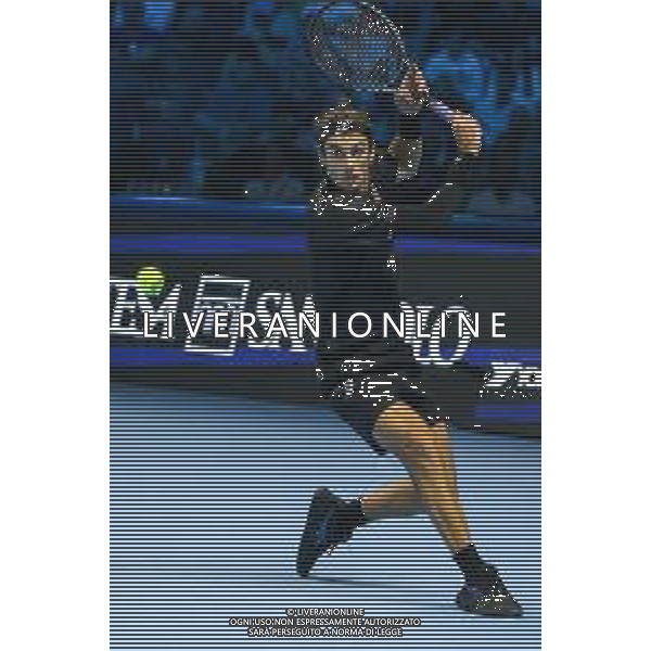 TVRCOR Tennis Nitto Atp Finals 2025 Inalpi Arena Torino 12-11-2025 Round Robin singolare Lorenzo Musetti (ITA) vs Alex de Minaur (AUS) nella foto Lorenzo Musetti (ITA) ©TVRCOR Roberta Corradin - AGENZIA ALDO LIVERANI SAS