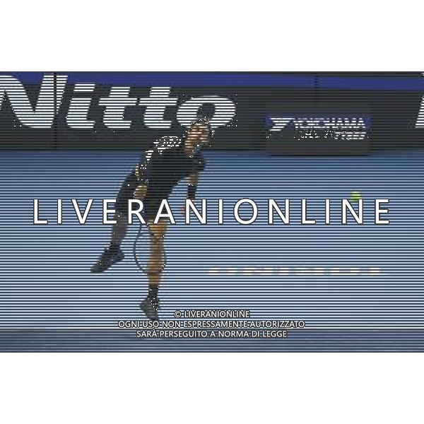 TVRCOR Tennis Nitto Atp Finals 2025 Inalpi Arena Torino 12-11-2025 Round Robin singolare Lorenzo Musetti (ITA) vs Alex de Minaur (AUS) nella foto Lorenzo Musetti (ITA) ©TVRCOR Roberta Corradin - AGENZIA ALDO LIVERANI SAS