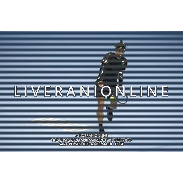 TVRCOR Tennis Nitto Atp Finals 2025 Inalpi Arena Torino 12-11-2025 Round Robin singolare Lorenzo Musetti (ITA) vs Alex de Minaur (AUS) nella foto Lorenzo Musetti (ITA) ©TVRCOR Roberta Corradin - AGENZIA ALDO LIVERANI SAS