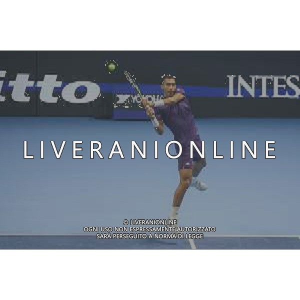 TVRCOR Tennis Nitto Atp Finals 2025 Inalpi Arena Torino 12-11-2025 Round Robin singolare Ben Shelton (USA) vs Félix Auger-Aliassime (CAN) nella foto Félix Auger-Aliassime (CAN) ©TVRCOR Roberta Corradin - AGENZIA ALDO LIVERANI SAS