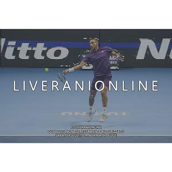 TVRCOR Tennis Nitto Atp Finals 2025 Inalpi Arena Torino 12-11-2025 Round Robin singolare Ben Shelton (USA) vs Félix Auger-Aliassime (CAN) nella foto Félix Auger-Aliassime (CAN) ©TVRCOR Roberta Corradin - AGENZIA ALDO LIVERANI SAS