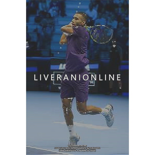 TVRCOR Tennis Nitto Atp Finals 2025 Inalpi Arena Torino 12-11-2025 Round Robin singolare Ben Shelton (USA) vs Félix Auger-Aliassime (CAN) nella foto Félix Auger-Aliassime (CAN) ©TVRCOR Roberta Corradin - AGENZIA ALDO LIVERANI SAS