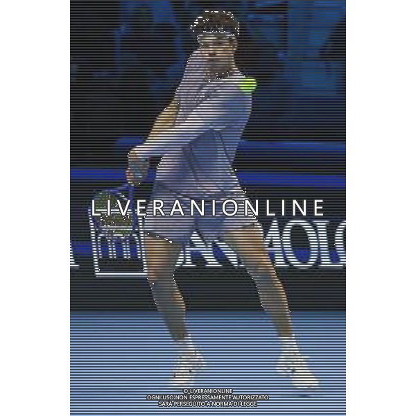 TVRCOR Tennis Nitto Atp Finals 2025 Inalpi Arena Torino 12-11-2025 Round Robin singolare Ben Shelton (USA) vs Félix Auger-Aliassime (CAN) nella foto Ben Shelton (USA) ©TVRCOR Roberta Corradin - AGENZIA ALDO LIVERANI SAS