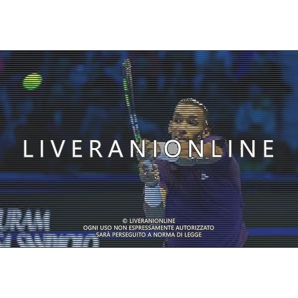 TVRCOR Tennis Nitto Atp Finals 2025 Inalpi Arena Torino 12-11-2025 Round Robin singolare Ben Shelton (USA) vs Félix Auger-Aliassime (CAN) nella foto Félix Auger-Aliassime (CAN) ©TVRCOR Roberta Corradin - AGENZIA ALDO LIVERANI SAS