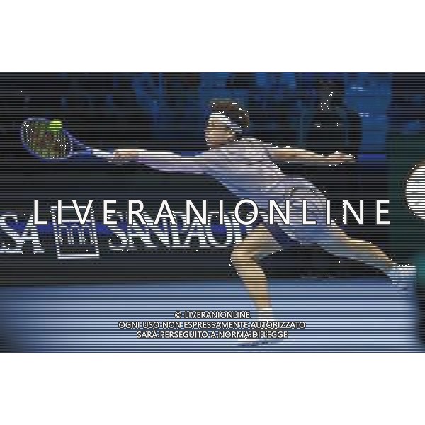 TVRCOR Tennis Nitto Atp Finals 2025 Inalpi Arena Torino 12-11-2025 Round Robin singolare Ben Shelton (USA) vs Félix Auger-Aliassime (CAN) nella foto Ben Shelton (USA) ©TVRCOR Roberta Corradin - AGENZIA ALDO LIVERANI SAS