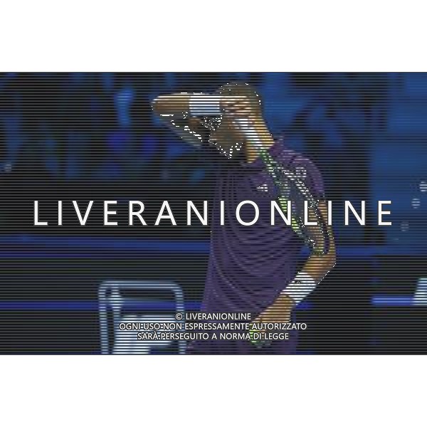 TVRCOR Tennis Nitto Atp Finals 2025 Inalpi Arena Torino 12-11-2025 Round Robin singolare Ben Shelton (USA) vs Félix Auger-Aliassime (CAN) nella foto Félix Auger-Aliassime (CAN) ©TVRCOR Roberta Corradin - AGENZIA ALDO LIVERANI SAS