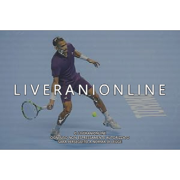 TVRCOR Tennis Nitto Atp Finals 2025 Inalpi Arena Torino 12-11-2025 Round Robin singolare Ben Shelton (USA) vs Félix Auger-Aliassime (CAN) nella foto Félix Auger-Aliassime (CAN) ©TVRCOR Roberta Corradin - AGENZIA ALDO LIVERANI SAS