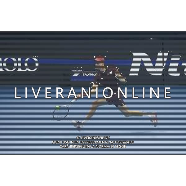 TVRCOR Tennis Nitto Atp Finals 2025 Inalpi Arena Torino 12-11-2025 Round Robin singolare Jannik Sinner (ITA) vs Alexander Zverev (GER) nella foto Jannik Sinner (ITA) ©TVRCOR Roberta Corradin - AGENZIA ALDO LIVERANI SAS