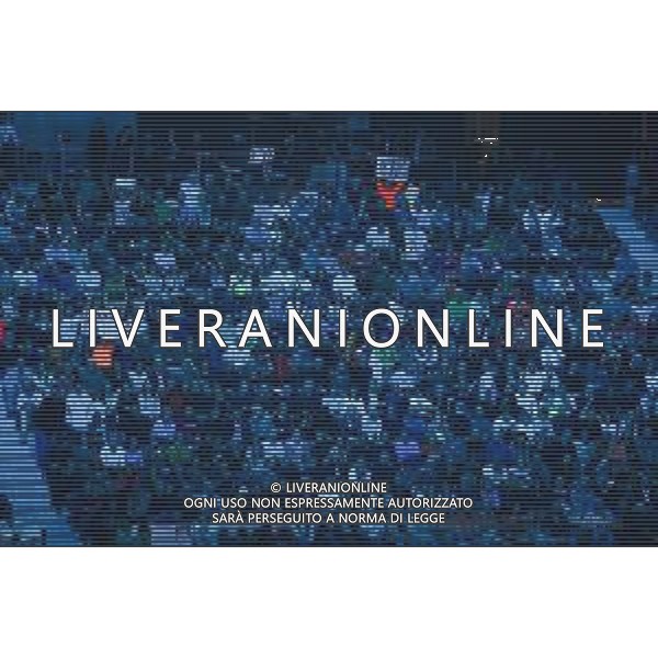 TVRCOR Tennis Nitto Atp Finals 2025 Inalpi Arena Torino 12-11-2025 Round Robin singolare Jannik Sinner (ITA) vs Alexander Zverev (GER) nella foto pubblico e tifosi Jannik Sinner ©TVRCOR Roberta Corradin - AGENZIA ALDO LIVERANI SAS