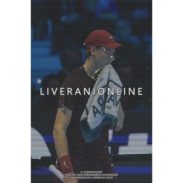 TVRCOR Tennis Nitto Atp Finals 2025 Inalpi Arena Torino 12-11-2025 Round Robin singolare Jannik Sinner (ITA) vs Alexander Zverev (GER) nella foto Jannik Sinner (ITA) ©TVRCOR Roberta Corradin - AGENZIA ALDO LIVERANI SAS