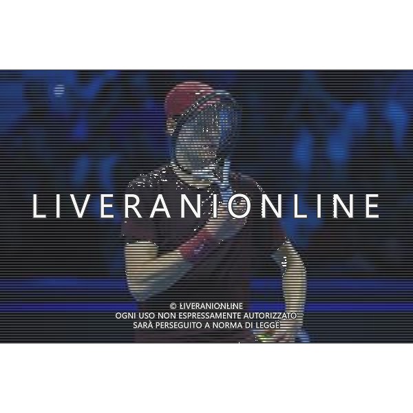 TVRCOR Tennis Nitto Atp Finals 2025 Inalpi Arena Torino 12-11-2025 Round Robin singolare Jannik Sinner (ITA) vs Alexander Zverev (GER) nella foto Jannik Sinner (ITA) ©TVRCOR Roberta Corradin - AGENZIA ALDO LIVERANI SAS