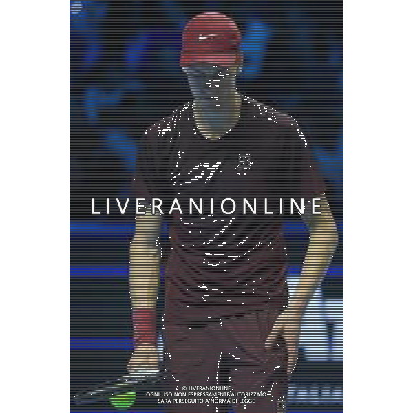 TVRCOR Tennis Nitto Atp Finals 2025 Inalpi Arena Torino 12-11-2025 Round Robin singolare Jannik Sinner (ITA) vs Alexander Zverev (GER) nella foto Jannik Sinner (ITA) ©TVRCOR Roberta Corradin - AGENZIA ALDO LIVERANI SAS