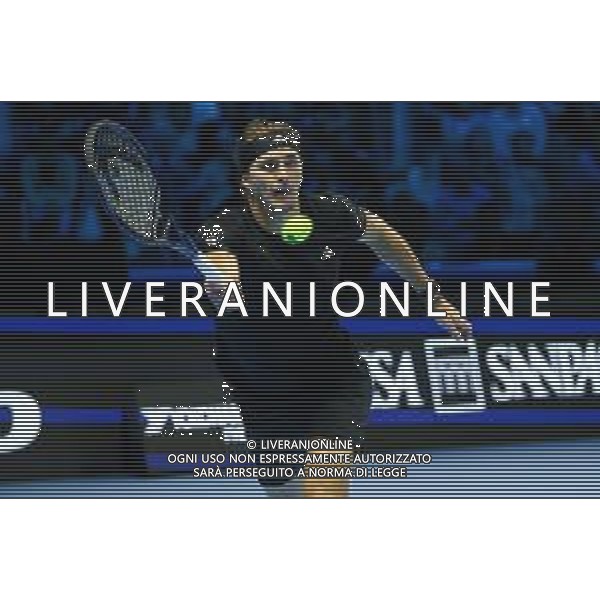TVRCOR Tennis Nitto Atp Finals 2025 Inalpi Arena Torino 12-11-2025 Round Robin singolare Jannik Sinner (ITA) vs Alexander Zverev (GER) nella foto Alexander Zverev (GER) ©TVRCOR Roberta Corradin - AGENZIA ALDO LIVERANI SAS