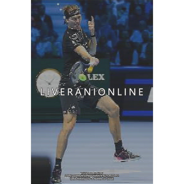 TVRCOR Tennis Nitto Atp Finals 2025 Inalpi Arena Torino 12-11-2025 Round Robin singolare Jannik Sinner (ITA) vs Alexander Zverev (GER) nella foto Alexander Zverev (GER) ©TVRCOR Roberta Corradin - AGENZIA ALDO LIVERANI SAS